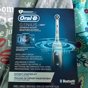 Brand, new Oral-B, genius, professional, exclusive toothbrush